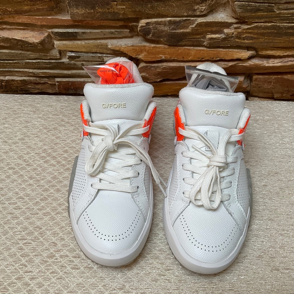 G/FORE Ladies G.112 Leather Street Shoe Sneakers (8.5) - Picture 2 of 5